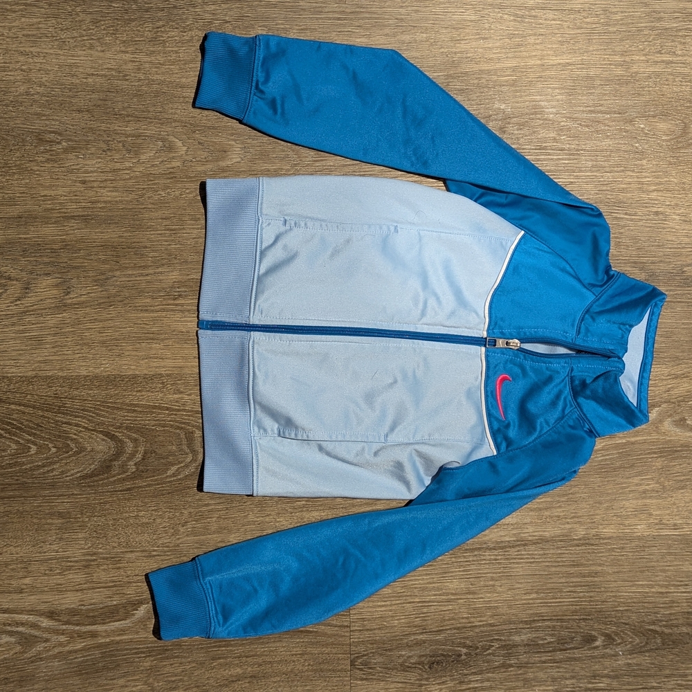 Nike Blue and White Jacket